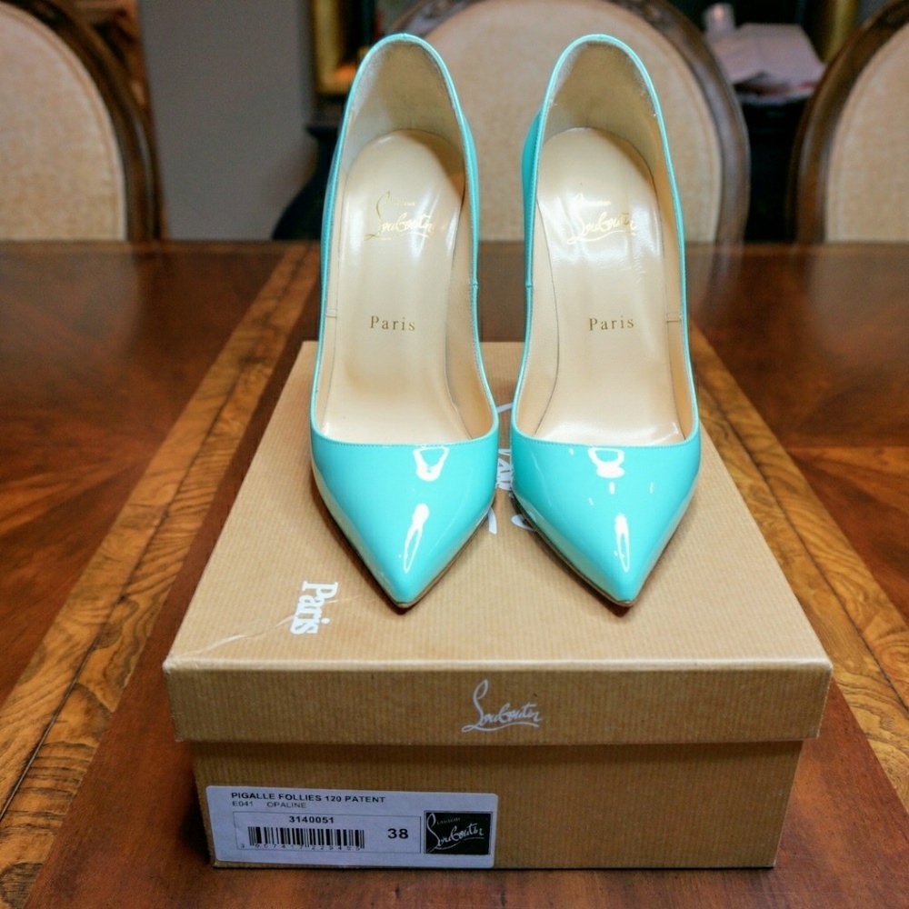 Opaline Pigalle Follies 120 Patent Pumps